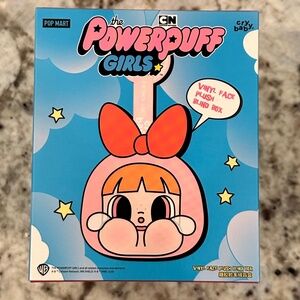 POP MART CRYBABY × Powerpuff Girls Bubbles Series-Vinyl Face Plush NEW Unopened